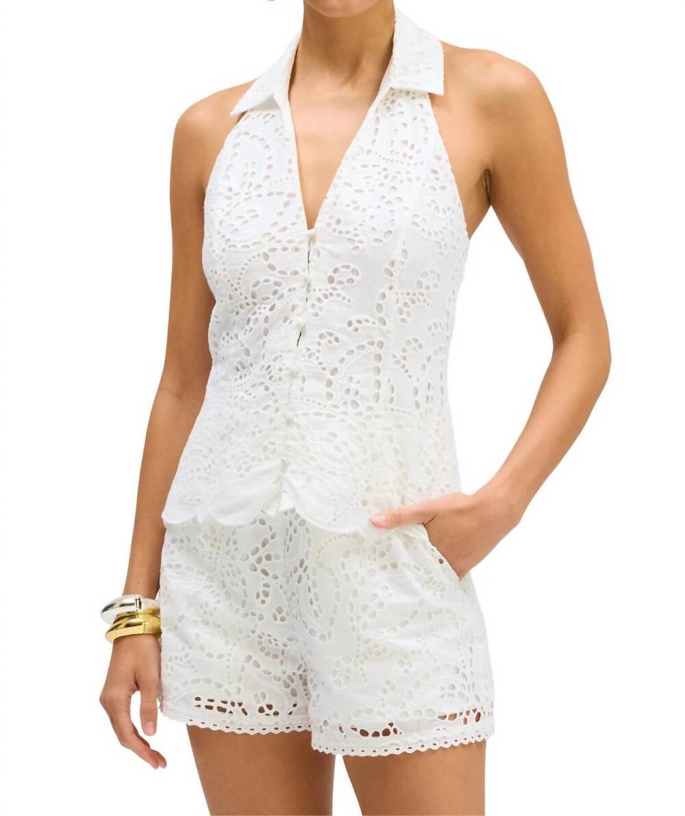 NEW ALLISON NEW YORK bali tank in white
